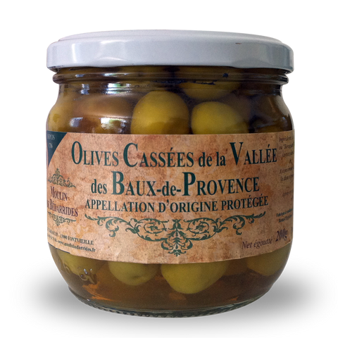 Olives cassées de la Vallée des Baux-de-Provence – A.O.P.