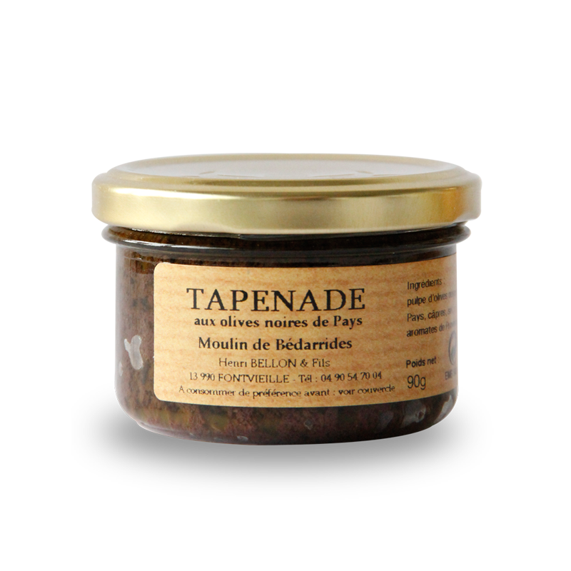 Tapenade aux olives NOIRES - 90g