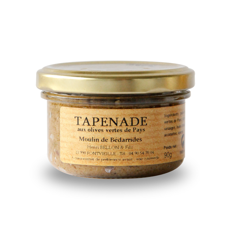 Tapenade aux olives VERTES - 90g