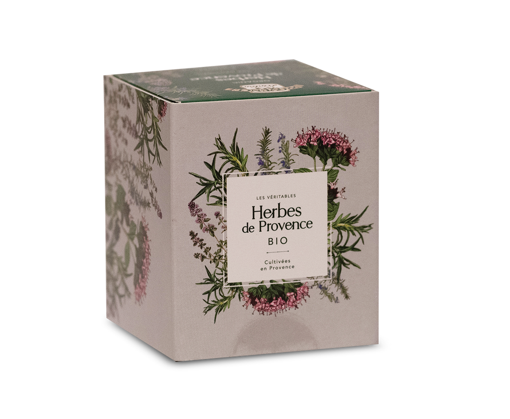 Herbes de Provence Bio - Recharge Boîte cube 40g